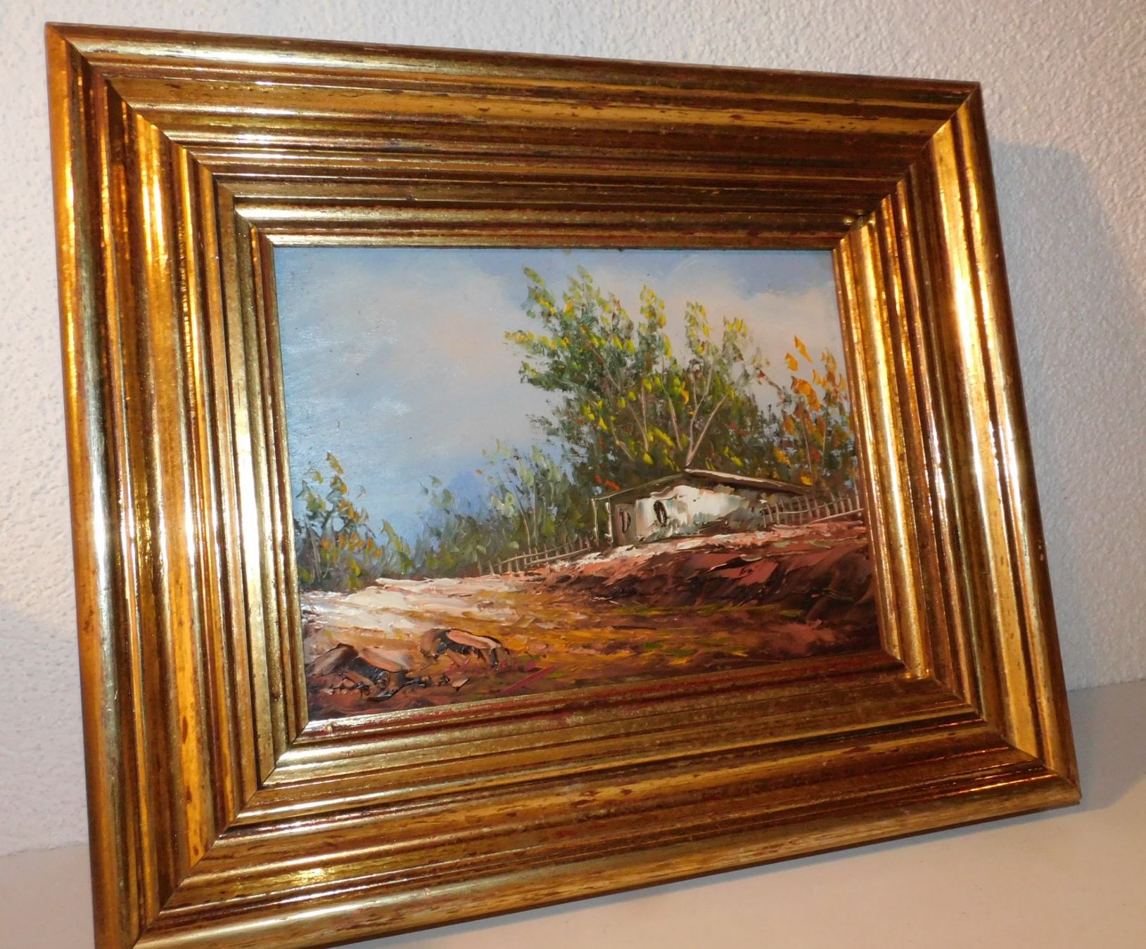 Tableaux: Kunst Ölgemälde Gemälde signiert – D'occasion à Sursee par 76 3