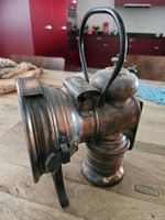 Karbidlampe DECKER NEUCHATEL Armee Militär Lampe Vintage