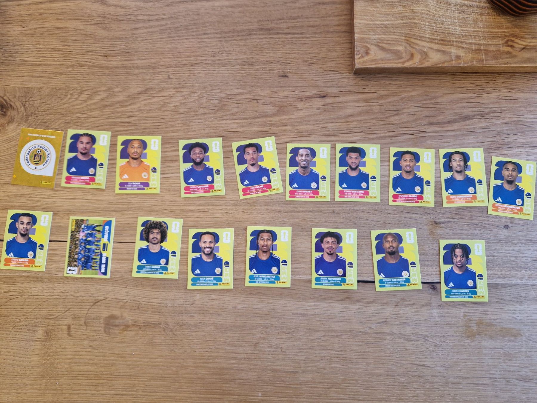 Panini Sammelbilder & Trading cards: Panini WM 2026 CUW – Gebraucht aus Metzerlen von SS01