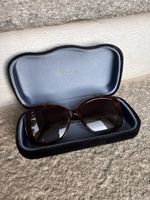 Sonnenbrille Gucci, braun mit Etui