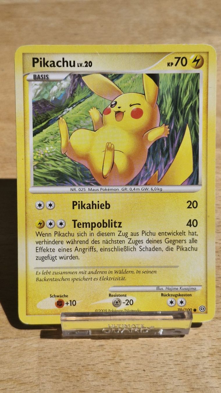 Pokémon Carte collezionabili: Carte Pikachu Lv.20 (STF 70) DE – Usato da Gland venduto da dam_2s6q