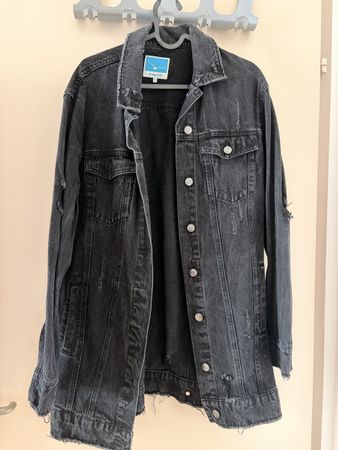 Jeansjacke TWINTIP Dunkelgrau Grösse S guter Zustand
