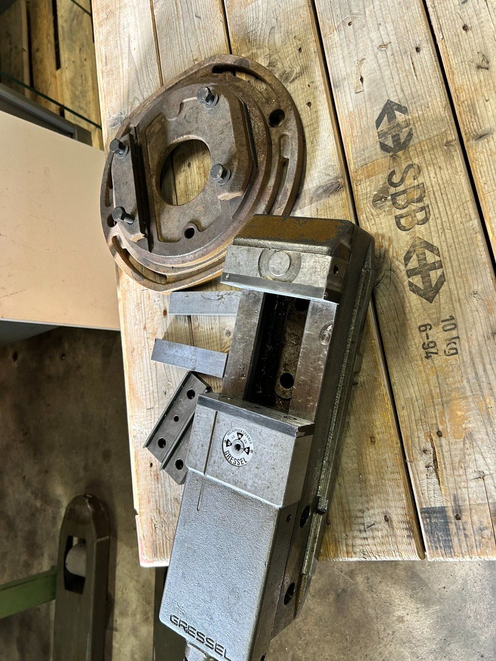 Tous les outils: Gressel 125 Schraubstock – D'occasion à Münchenstein par fransch 3
