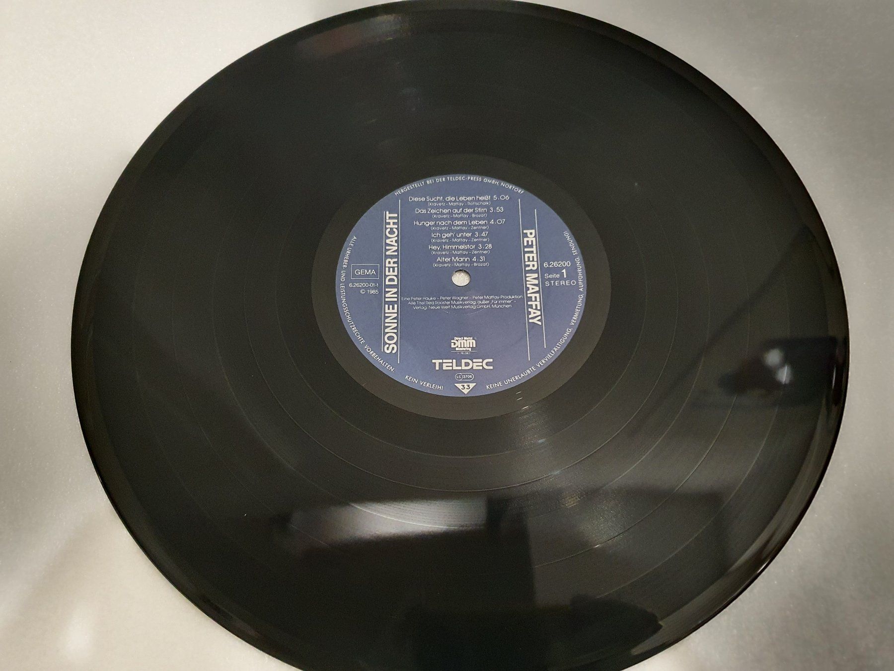Schallplatten: Peter Maffay – Sonne In Der Nacht – Gebraucht aus Uster von Vinyl-Leidenschaft 3
