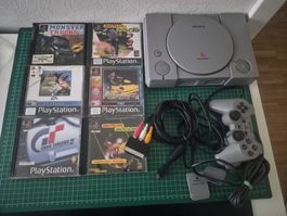 Classic PlayStation Console Bundle - Games Included! PS1