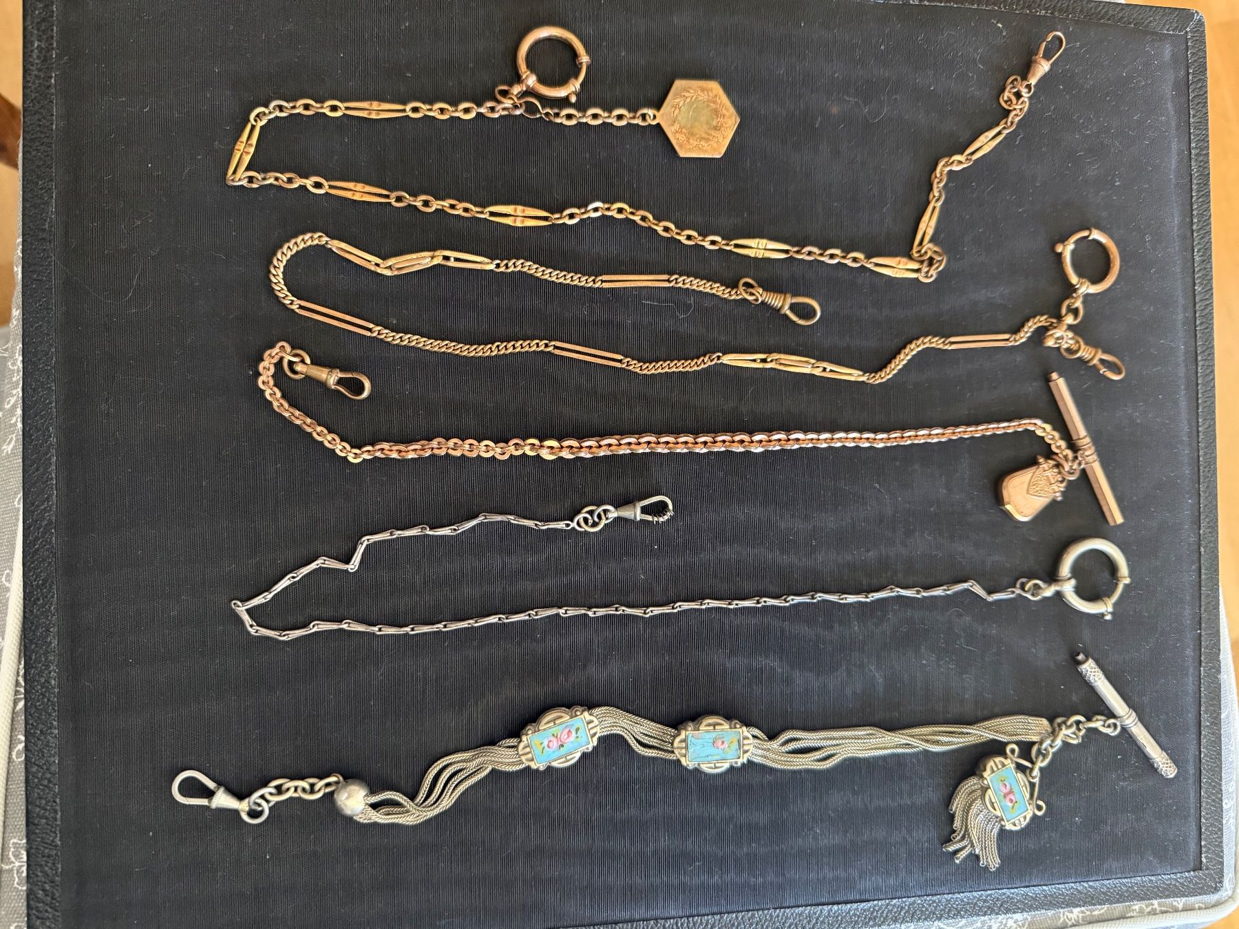 Sonstiges Uhren Zubehör: 5 chaines de gousset – Gebraucht aus Thonex von Dashan