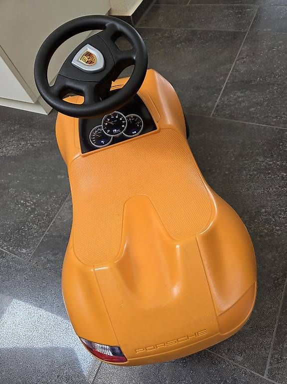 Fahrzeuge für Kinder: BIG Baby PORSCHE orange – Gebraucht aus Sins von littlesunshine84 4