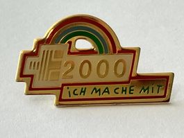 1 Pin "Ich mache mit" 2000