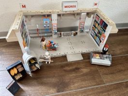 Playmobil Migros Filiale mit Bäckerei & Metzgerei