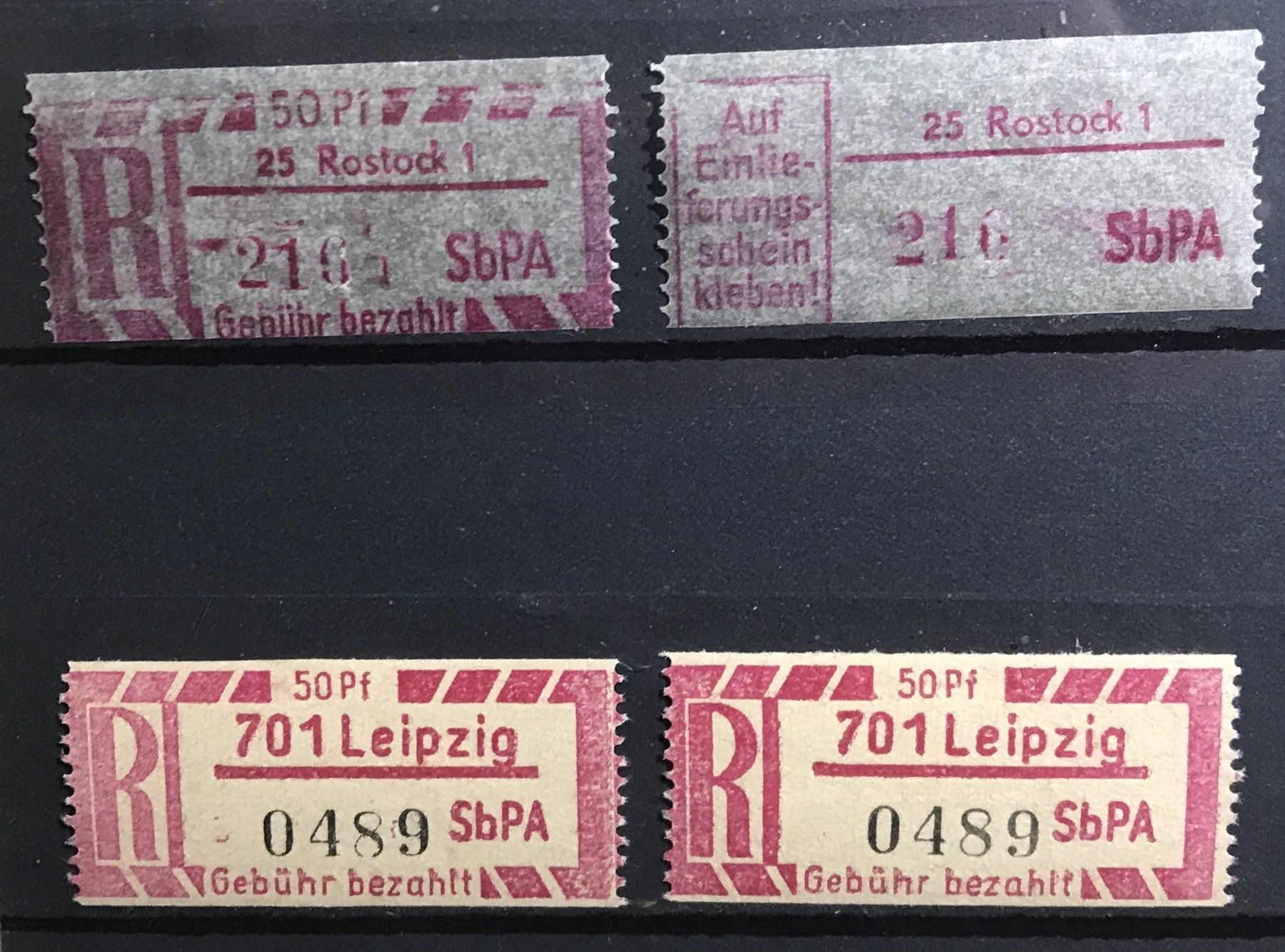Tutti i francobolli: LOT DDR – Usato da Ostermundigen venduto da Kari1937