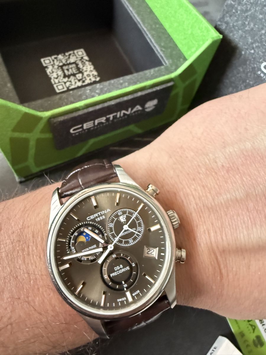 Certina Orologi: Certina DS 8 Percidrive Moonphase – Nuovo (secondo la descrizione) da Sachseln venduto da TsuaRi