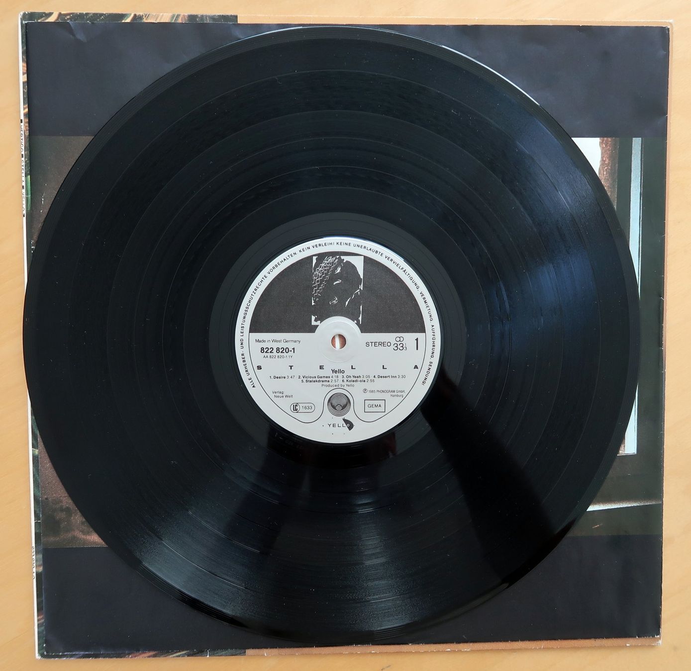 Dischi in vinile: YELLO - STELLA (LP VG+) – Usato da Hedingen venduto da Studers 2