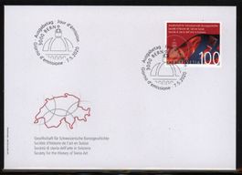 2020, FDC, Gesellschaft für Schweiz. Kunstgeschic (Nr. 1782)
