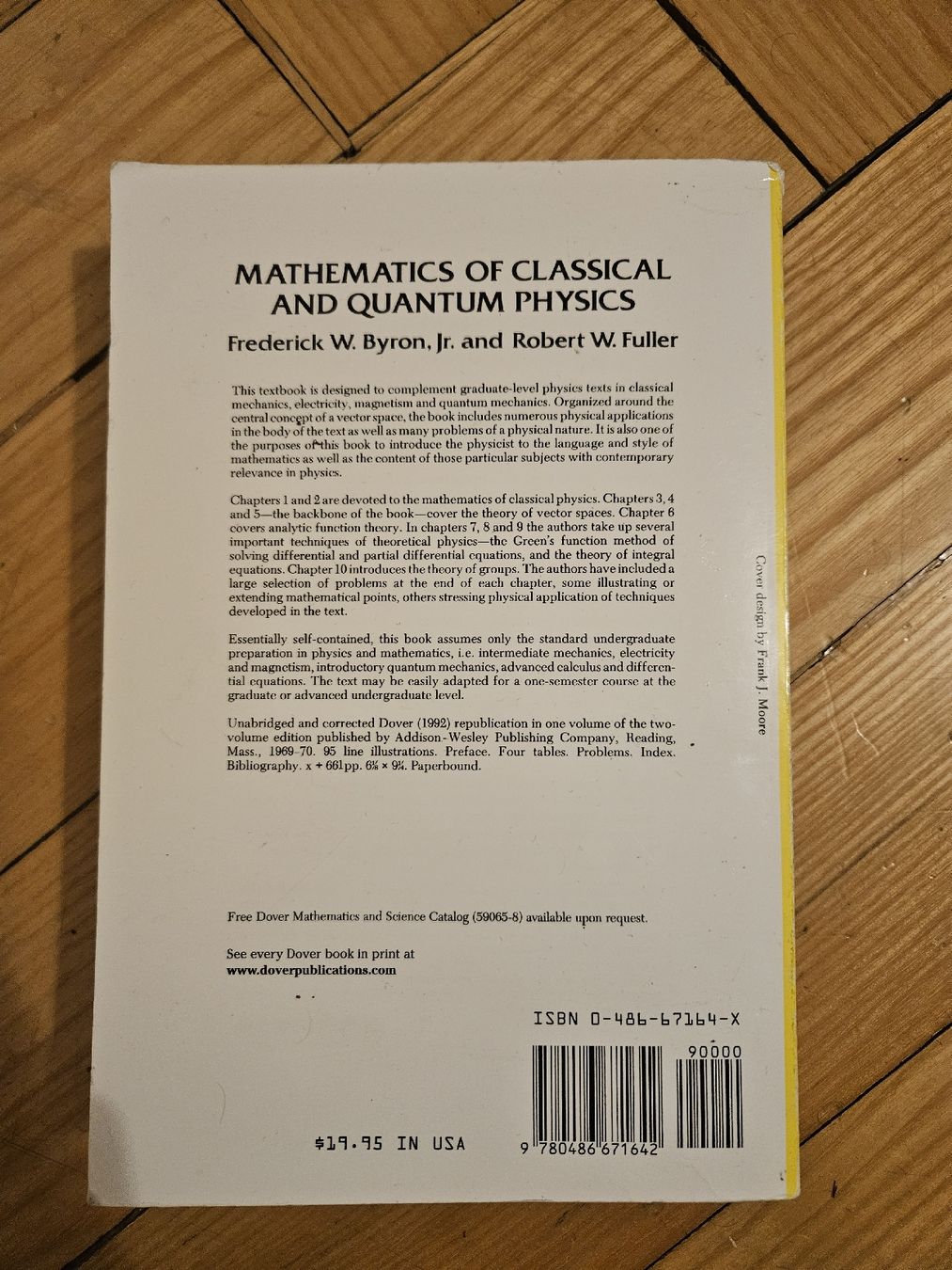Libri: Mathematics of Classical and Quantum Physics – Usato da Zürich venduto da skugy 1