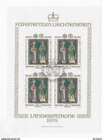 FL, Landespatrone 1979 gestempelt Kat.80.-