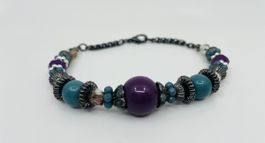 Neu! Schönes Armband mit Kunststoffperlen in tollen Farben
