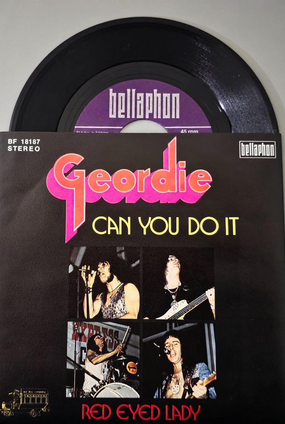 Dischi in vinile: Geordie Single – Can You Do It – Usato da Root venduto da atelier22