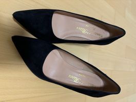 Schwarze Pumps Wildleder Canto de’ Ricci