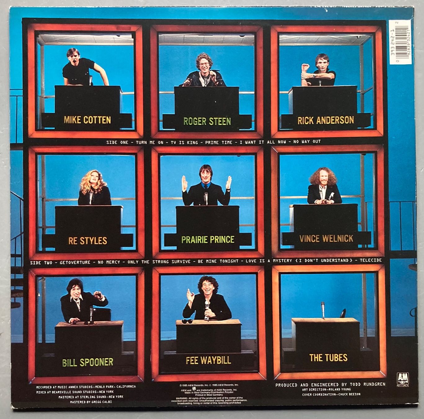 Schallplatten: THE TUBES - REMOTE CONTROL – Gebraucht aus Poliez-Pittet von Newtown-Records 1