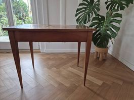 Antiker Biedermeier Beistelltisch Massivholz