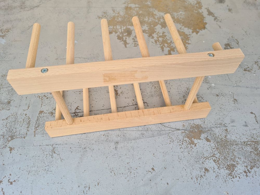Ikea Tellerhalter Holz