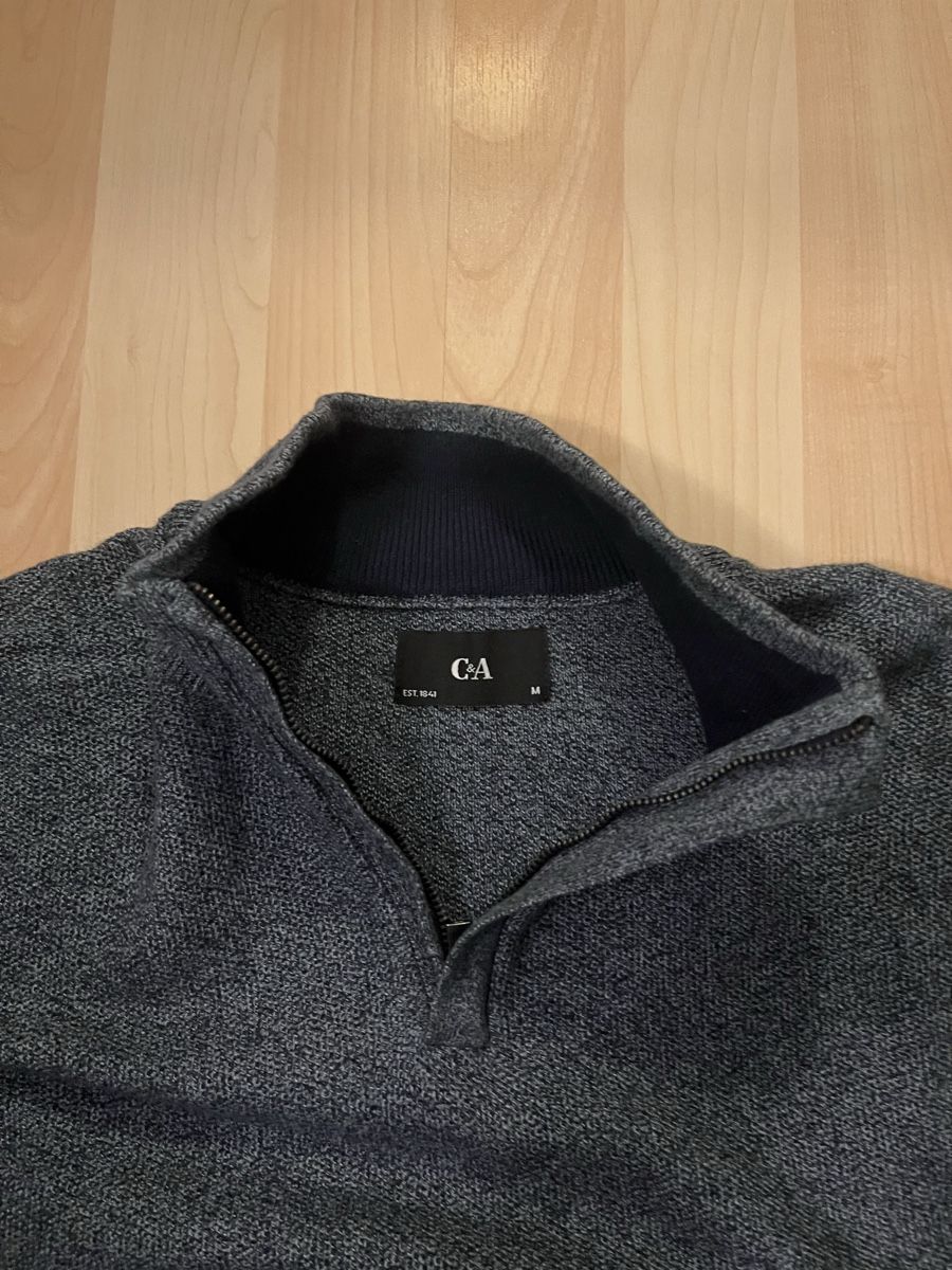 C&A Maglioni & Felpe: C&A Half-Zip Pullover Sweater Blue Grey Size M – Nuovo (secondo la descrizione) da Emmenbrücke venduto da vic_nx9v 2