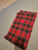 Warmer Winter Schal, Tartan rot/schwarz, neuwertig!