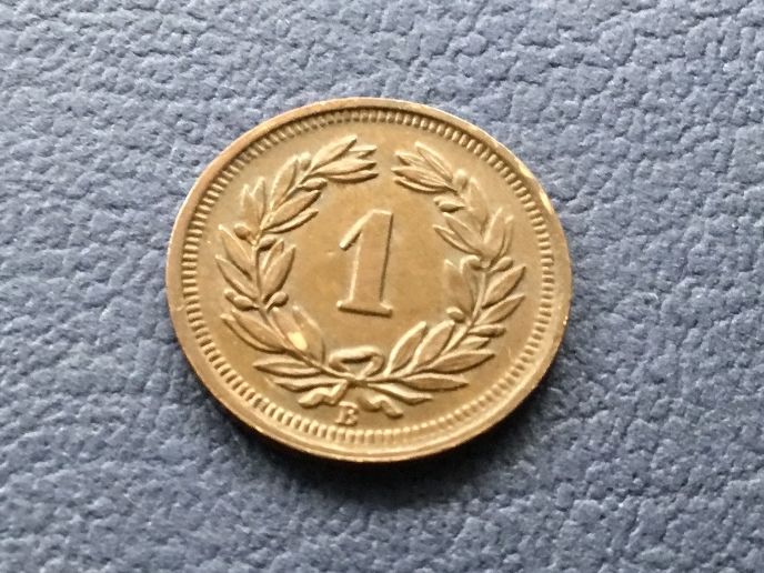 Tutti le monete: 1 Rappen 1940 VZ – Usato da St. Margrethen SG venduto da alfapeugeot10 2