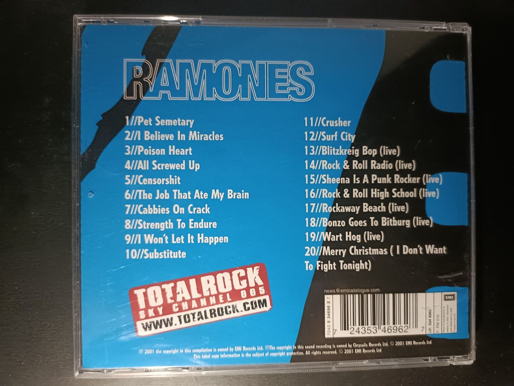 CD: Ramones - Masters of Rock – Usato da Aarau venduto da d_m_bf6g 1
