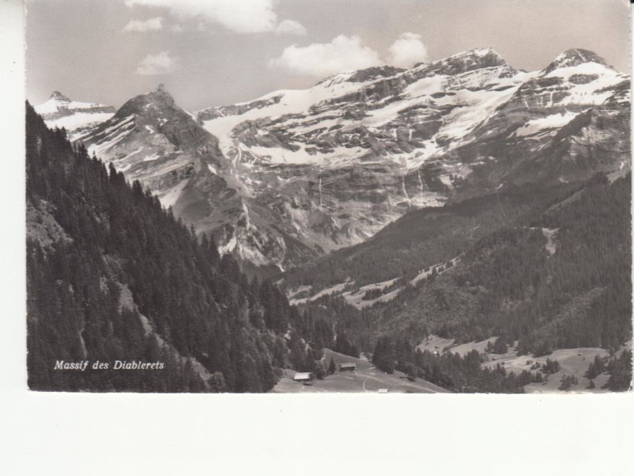 Cartoline postali: Les Diablerets ca. 1950 – Usato da Bürglen TG venduto da StampGraf