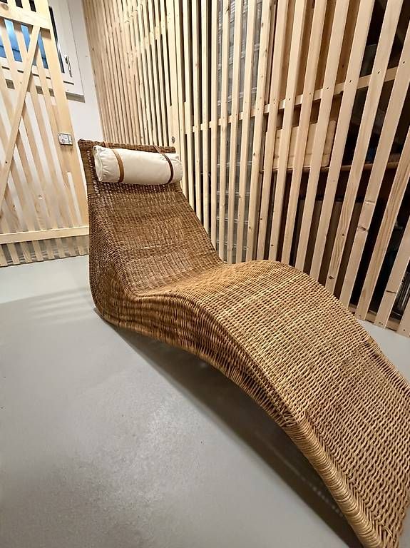 Poltrone: Vintage Karlskrona Wicker Loungesessel – Usato da Lungern venduto da pas_25kg
