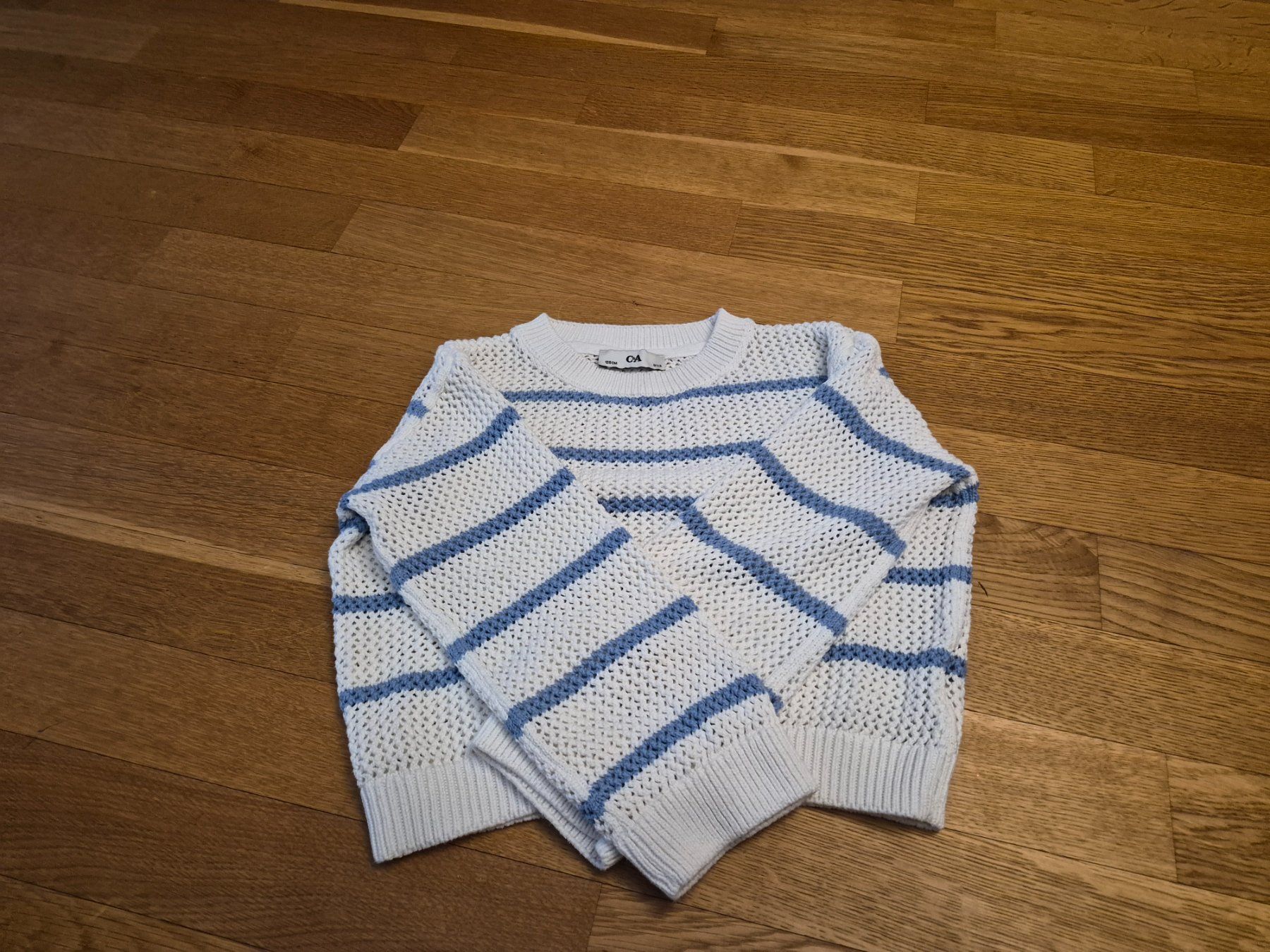C&A Maglioni & Felpe: C&A Sommer Pullover, gestreift, Grösse 128 – Usato da Wangs venduto da Niti02