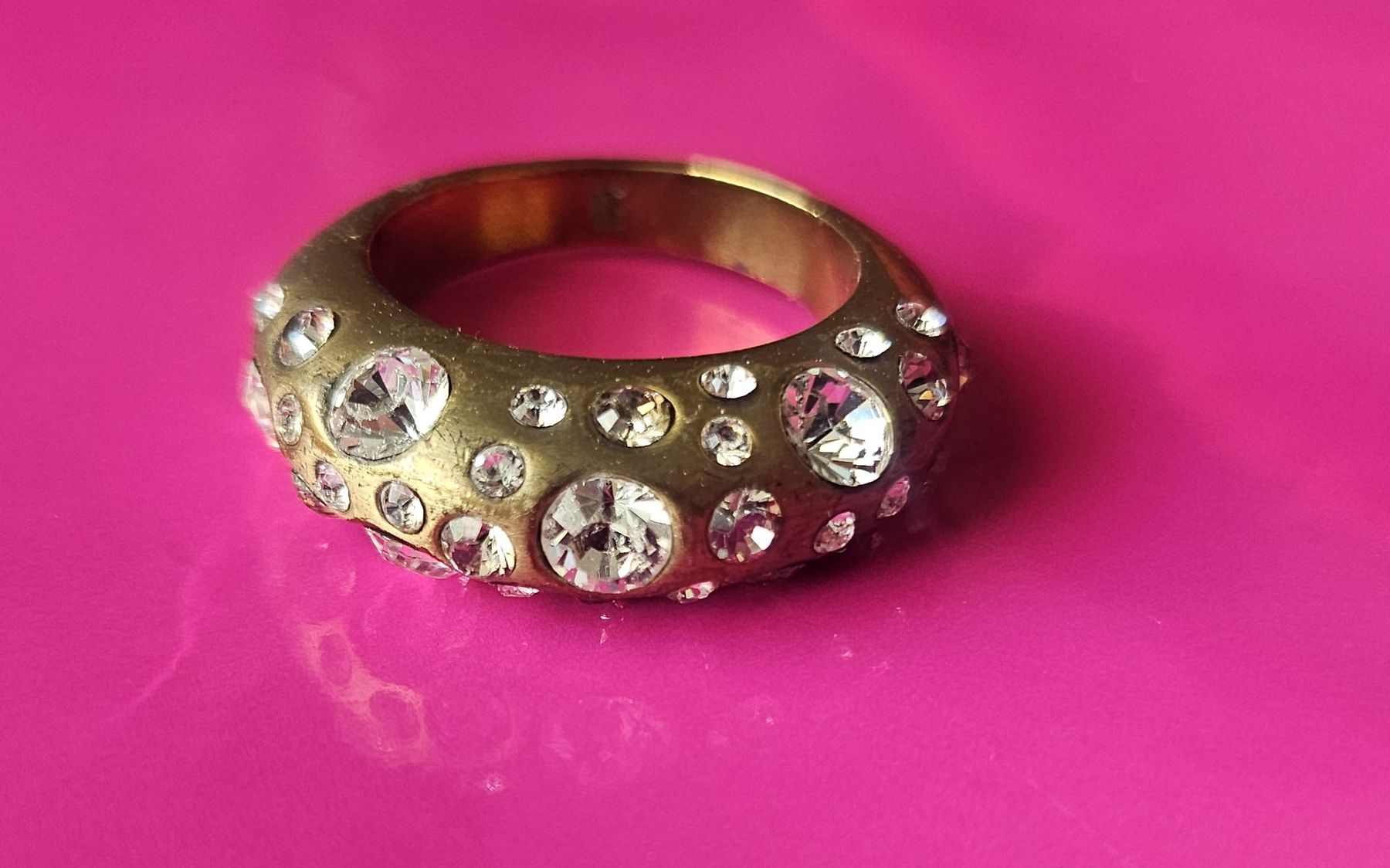Dyrberg/Kern Ringe: Dyrberg Kern Ring Kristalle Grösse 54  – Gebraucht aus Bülach von ane_yn2b 2