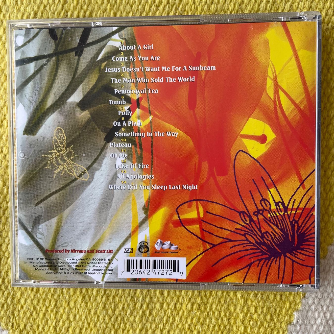 CD: NIRVANA-MTV UNPLUGGED IN NEW YORK – Usato da Rorschacherberg venduto da CD-Roli 1