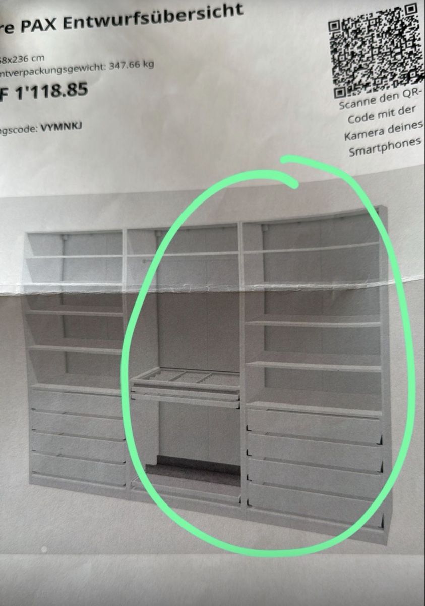 Ikea Armadi: Kleiderschrank (Ikea) – Nuovo (secondo la descrizione) da Alpnach Dorf venduto da jusi18 5