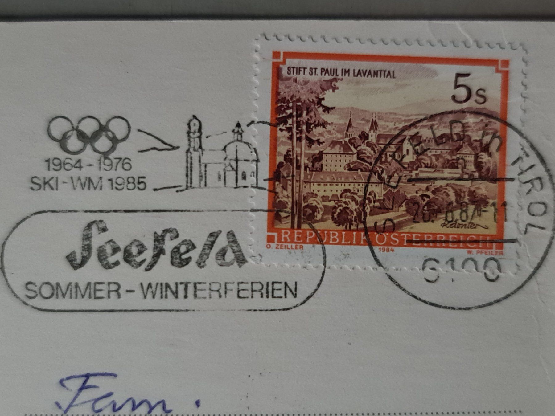 Cartoline postali: Ansichtskarte Seefeld Tirol – Usato da Dintikon venduto da Vexi 1