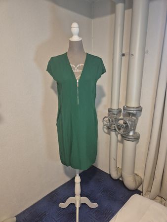Kleid Phase Eight grün mit Reissverschluss Grösse 6