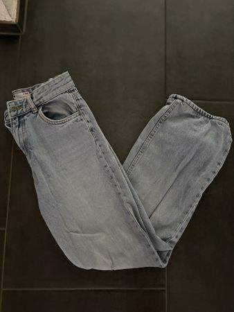 Jeans Bershka 90s Wide light blue EUR 32 