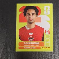 Carte Panini Tajon Buchanan FIFA WC 2026 Canada can17