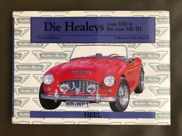Buch Die Healeys vom 100/4 bis zum Mk III, Graham Robson
