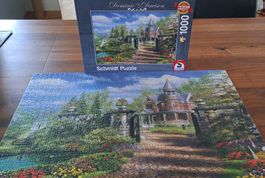 Zwei Puzzles 1000 Teile