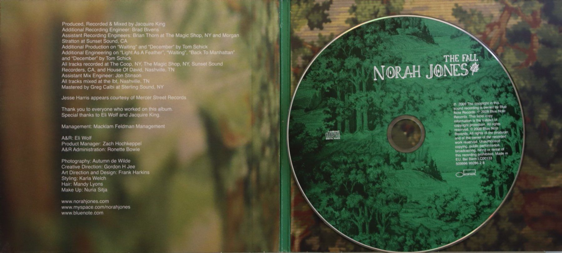 CDs: Norah Jones – The Fall – D'occasion à Luzern par CONTENTI 1