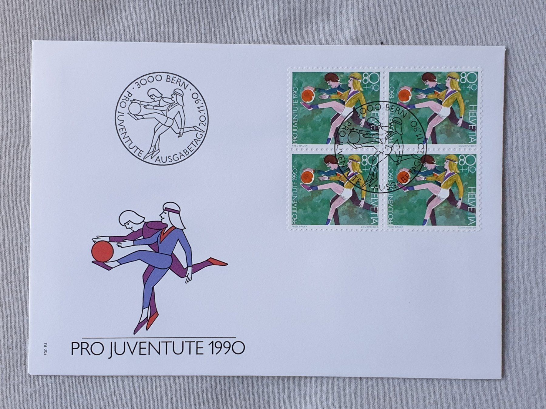 Tutti i francobolli: (191) Pro Juventute 1990 mit ET Stempel – Usato da Schwarzhäusern venduto da Inot3 9