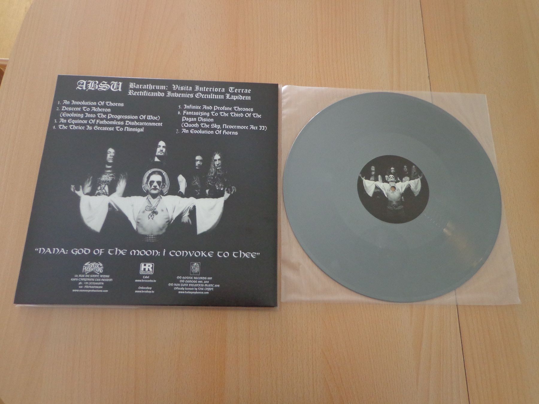 Dischi in vinile: Absu-Barathrum V.I.T.R.I.O.L. 12'' Silver Vinyl LP The Crypt – Nuovo (secondo la descrizione) da Brienz BE venduto da INTERNALFIRE 1