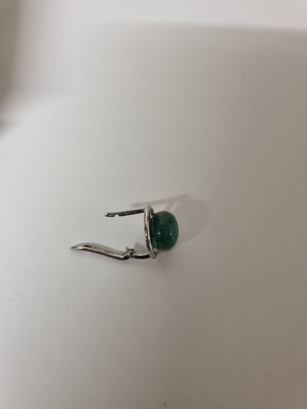 Orecchini pendenti & Orecchini a lobo: Creolen Silber mit echtem Stein *NEU* – Nuovo e nell'imballaggio originale da Kollbrunn venduto da Tinchjen 2