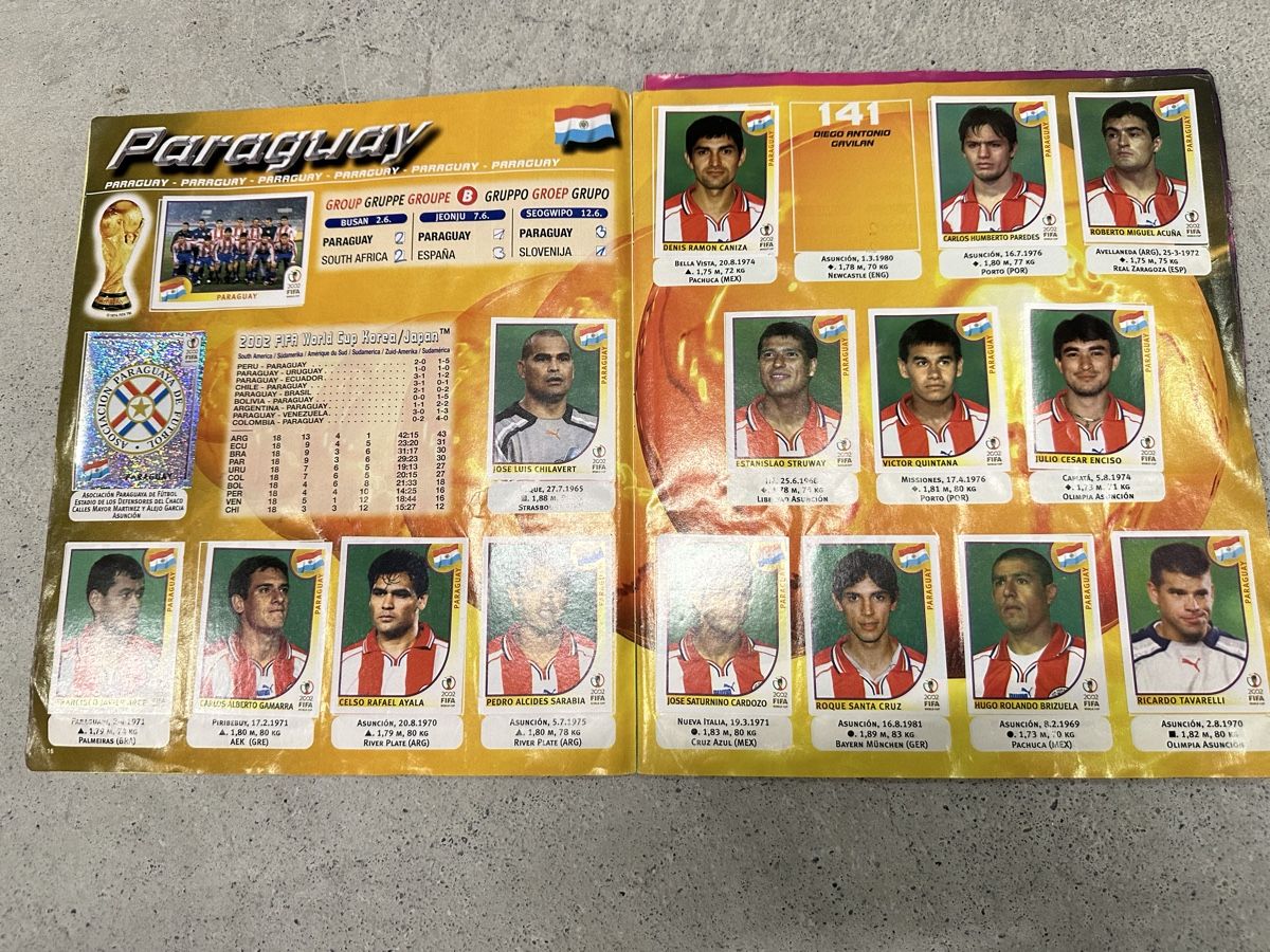 Panini Album: Panini Album 2002 fast Komplett – Difettoso da Chur venduto da Sim7000 1