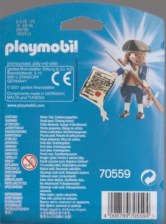 Figurine Playmobil Soldat Royal 70559 - Collection PLAYMO-FRIENDS - Avec Fusil Et Accessoires - 11