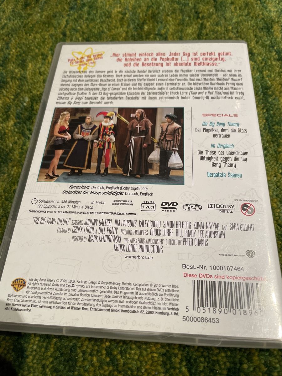 Tutti i DVDs: the big bang theory- 2. Staffel – Usato da Dettighofen (Lengwil) venduto da Dolol 1