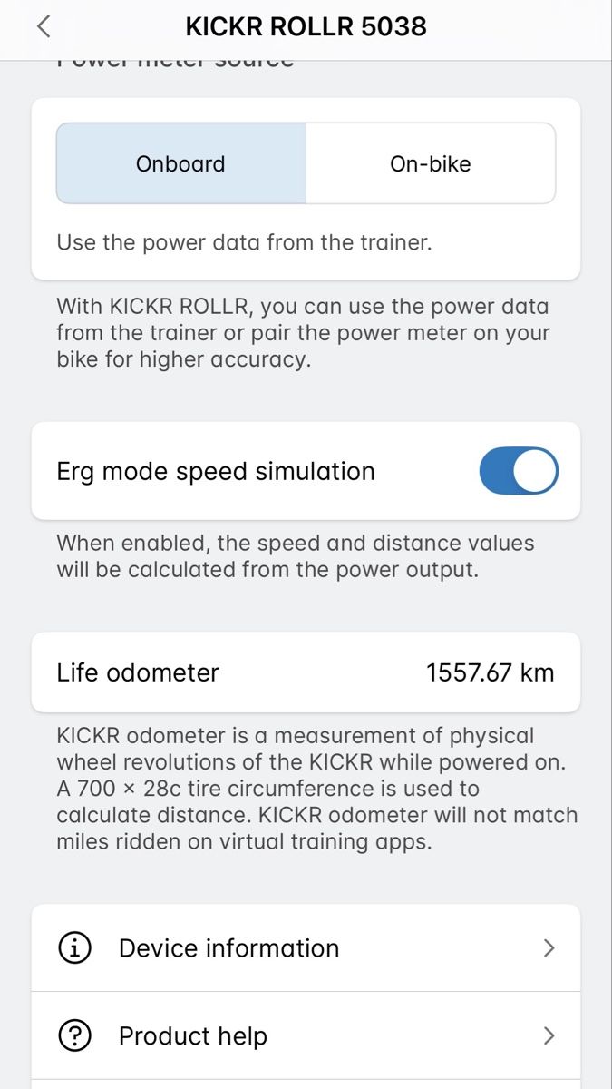 Wahoo Hometrainer: Wahoo Kickr Rollr – Usato da Horw venduto da and_wx8j 6
