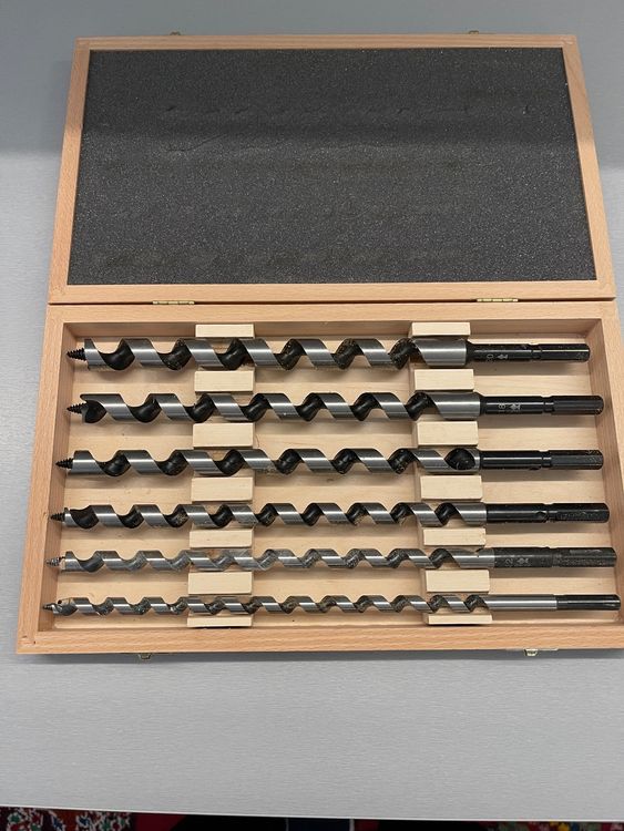 Projahn S Holz Schlangenbohrer 9x450 Mm - Selbsteinziehender Lewis-Bohrer Für Präzise Bohrungen